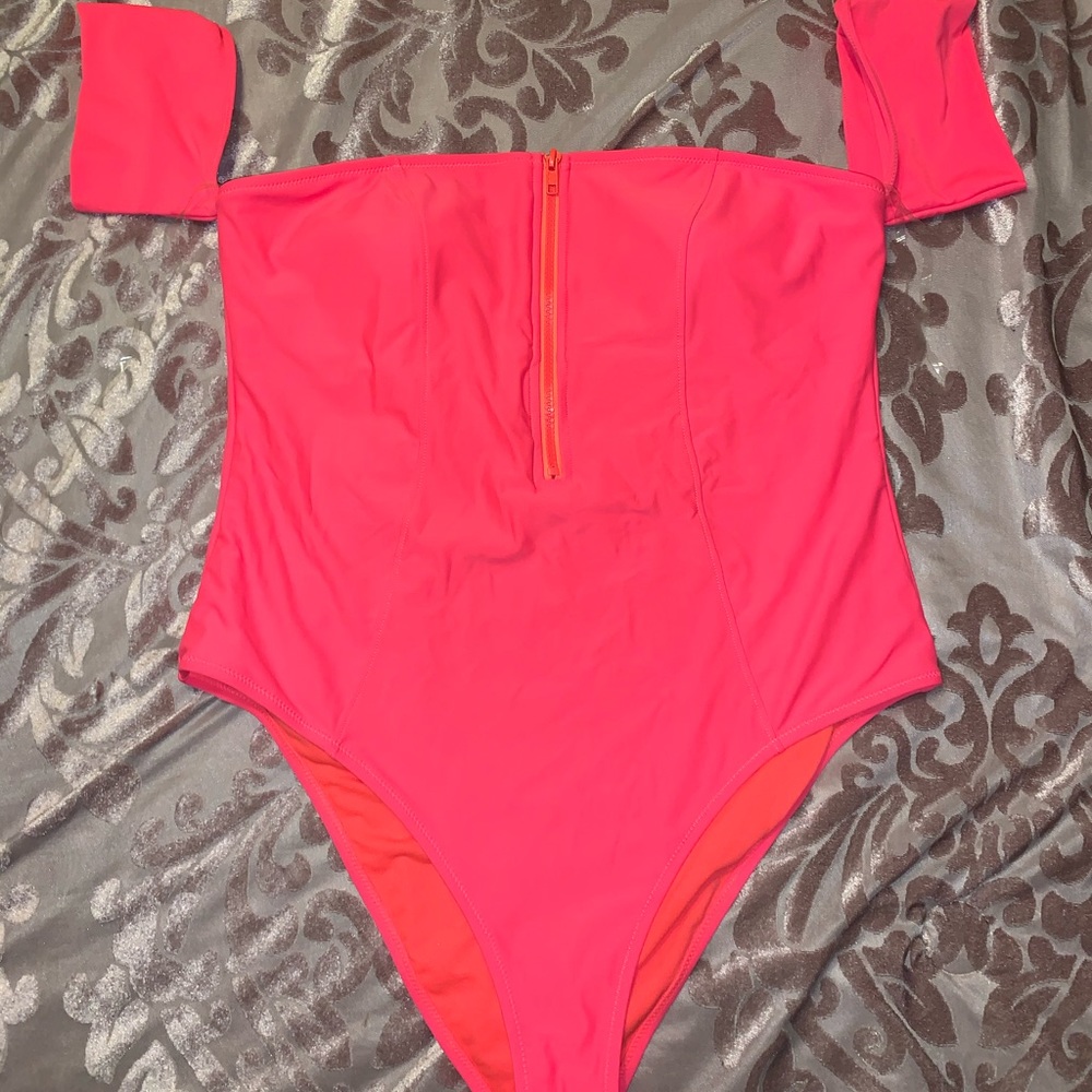 One piece bathing suit